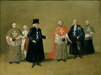 Grand Maître et Chapelains des Chevaliers de l